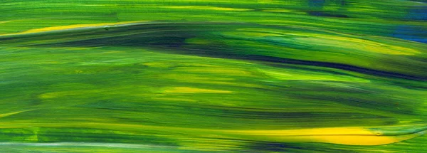 Criativa Verde Abstrato Pintado Mão Fundo Papel Parede Textura Pintura — Fotografia de Stock