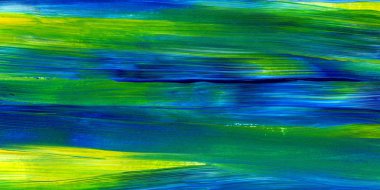 El çizimi akrilik resim. Soyut sanat geçmişi, doku. Fırça darbeleri. Çağdaş sanat. - Görüntü