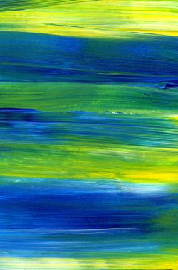 El çizimi akrilik resim. Soyut sanat geçmişi, doku. Fırça darbeleri. Çağdaş sanat. - Görüntü