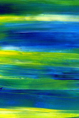 El çizimi akrilik resim. Soyut sanat geçmişi, doku. Fırça darbeleri. Çağdaş sanat. - Görüntü