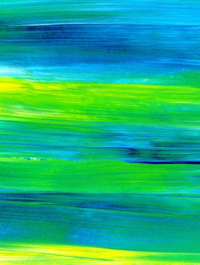 El çizimi akrilik resim. Soyut sanat geçmişi, doku. Fırça darbeleri. Çağdaş sanat. - Görüntü