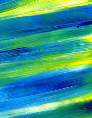 Akrilik soyut sanat arka planı, doku. Sanat eserinin bir parçası. Fırça darbeleri. Modern sanat. 