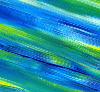 Akrilik soyut sanat arka planı, doku. Sanat eserinin bir parçası. Fırça darbeleri. Modern sanat. 