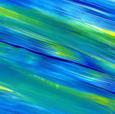 Akrilik soyut sanat arka planı, doku. Sanat eserinin bir parçası. Fırça darbeleri. Modern sanat. 