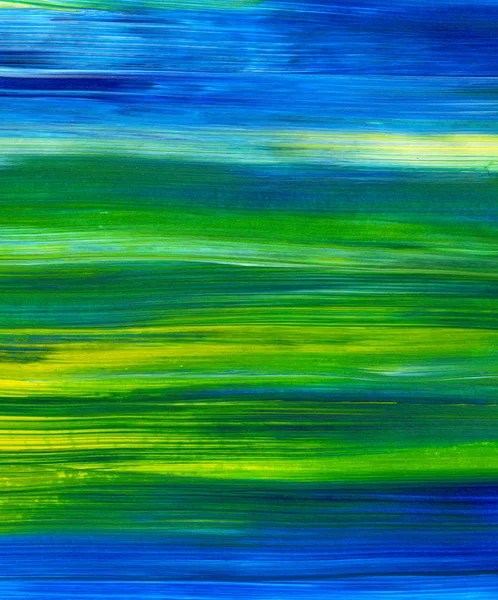 Pintura Acrílica Desenhada Mão Arte Abstrata Fundo Textura Pinceladas Tinta — Fotografia de Stock