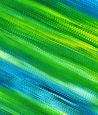 Akrilik resim. Soyut sanat geçmişi, doku. Fırça darbeleri.