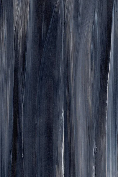 Kreativ Svart Abstrakt Handmålad Bakgrund Tapet Textur Närbild Fragment Akrylmålning — Stockfoto