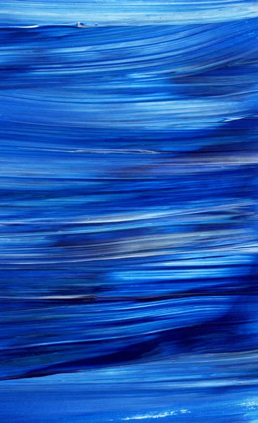 Креативный Синий Абстрактный Фон Обои Текстура Крупным Планом Фрагмент Акриловой — стоковое фото