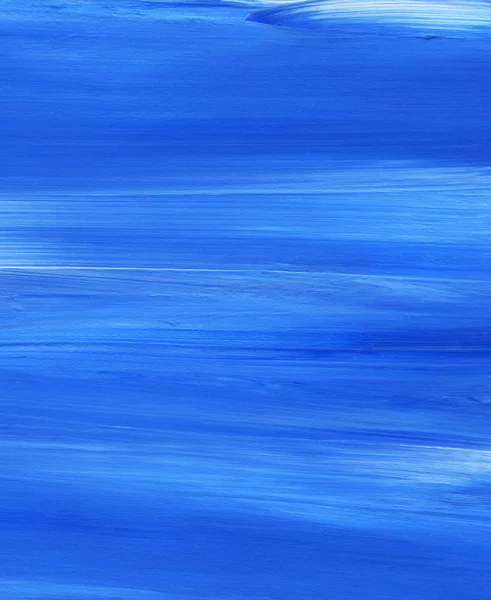 Criativa Azul Abstrato Pintado Mão Fundo Papel Parede Textura Close — Fotografia de Stock