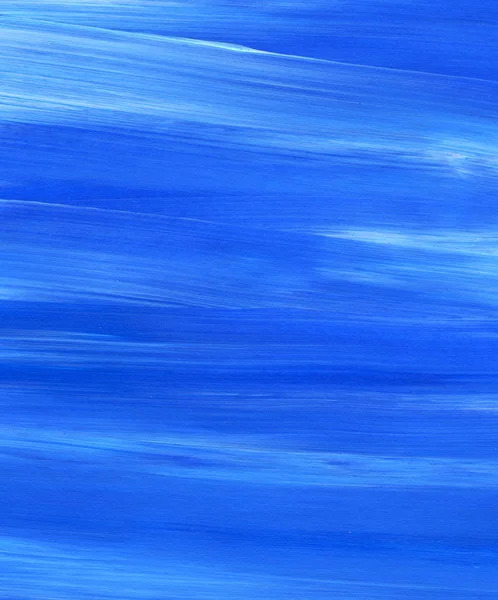 Criativa Azul Abstrato Pintado Mão Fundo Papel Parede Textura Close — Fotografia de Stock