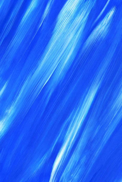 Креативный Синий Абстрактный Фон Обои Текстура Крупным Планом Фрагмент Акриловой — стоковое фото