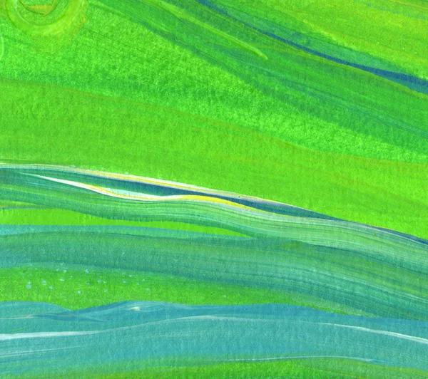 Креативный Зеленый Абстрактный Фон Обои Текстура Крупным Планом Фрагмент Акриловой — стоковое фото