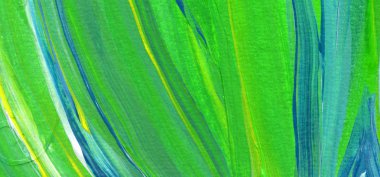 Yaratıcı mavi el boyası arkaplan, duvar kağıdı, doku, fırça darbeleriyle tuval üzerinde akrilik resmin yakın plan parçası.