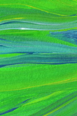 Yaratıcı mavi el boyası arkaplan, duvar kağıdı, doku, fırça darbeleriyle tuval üzerinde akrilik resmin yakın plan parçası.