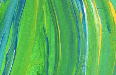 Yaratıcı mavi el boyası arkaplan, duvar kağıdı, doku, fırça darbeleriyle tuval üzerinde akrilik resmin yakın plan parçası.