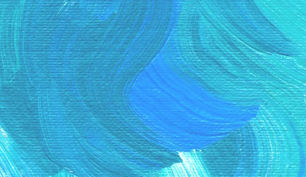 Pintura Acrílica Dibujada Mano Azul Fondo Arte Abstracto Textura Fragmento — Foto de Stock
