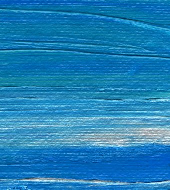 El çizimi akrilik resim. Soyut sanat geçmişi, doku. Sanat eserinin bir parçası. Fırça darbeleri. Çağdaş sanat.