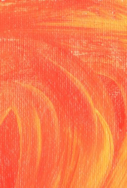 Tabloya elle çizilmiş akrilik resim. Soyut sanat geçmişi, doku. Fırça darbeleri. Modern sanat. Çağdaş sanat.