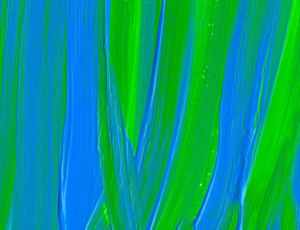 Fondo Pintado Mano Abstracto Verde Azul Creativo Papel Pintado Textura — Foto de Stock