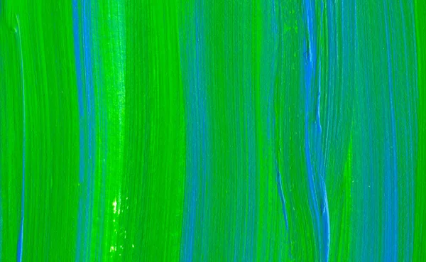 Kreativní Zelené Modré Abstraktní Ručně Malované Pozadí Tapety Textura Detailní — Stock fotografie