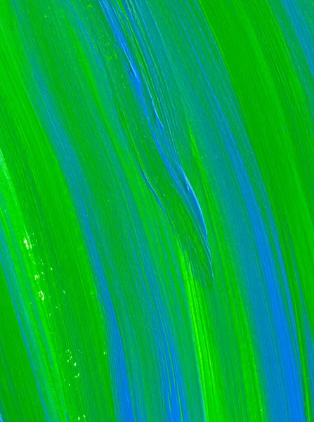 Δημιουργικό Πράσινο Και Μπλε Αφηρημένο Ζωγραφισμένο Στο Χέρι Φόντο Ταπετσαρία — Φωτογραφία Αρχείου