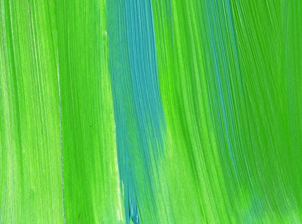 Creatief Groen Blauw Abstracte Hand Geschilderde Achtergrond Behang Textuur Close — Stockfoto