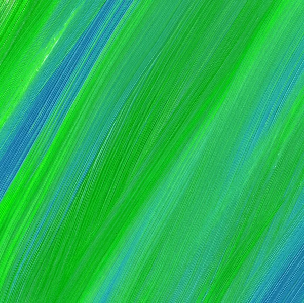 Criativa Verde Azul Abstrato Pintado Mão Fundo Papel Parede Textura — Fotografia de Stock