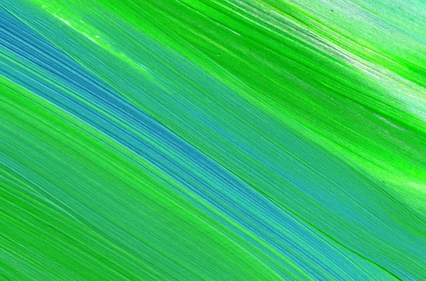 Fondo Pintado Mano Abstracto Verde Azul Creativo Papel Pintado Textura —  Fotos de Stock