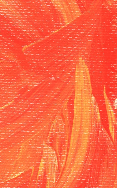Рука Намальована Акриловою Картиною Полотні Абстрактний Художній Фон Текстура Пензлики Стокове Зображення