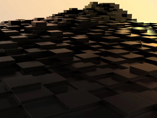 Cubes Fond Abstrait Espace Copie — Photo