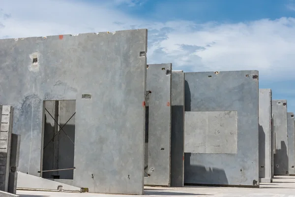 Стеновая панель из бетона — стоковое фото