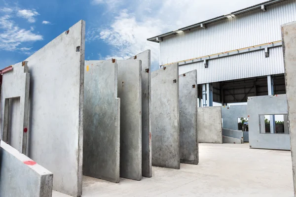 Förtillverkade betong väggpanel — Stockfoto