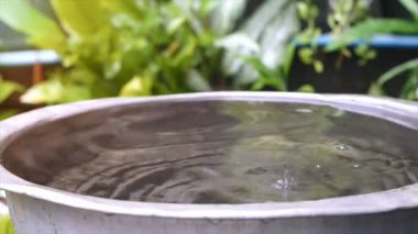 Alüminyum Havzası toplama damla--dan çatı bahçesinde yağmur