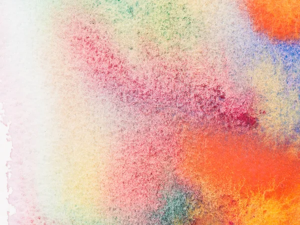 색상과 질감의 종이에 수채화 물감 페인트 — 스톡 사진