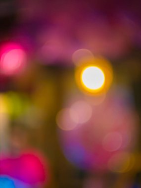 Soyut renkli bokeh arka plan bulanıklık
