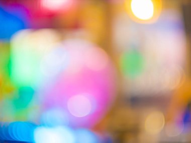Soyut renkli bokeh arka plan bulanıklık