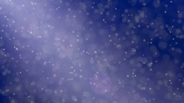 Partículas Polvo Brillantes Abstractas Púrpura Azul Con Bokeh Luz Destello —  Fotos de Stock