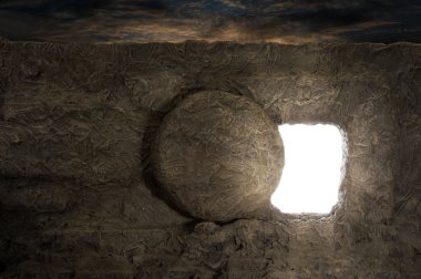 Tomb of Jesus clipart