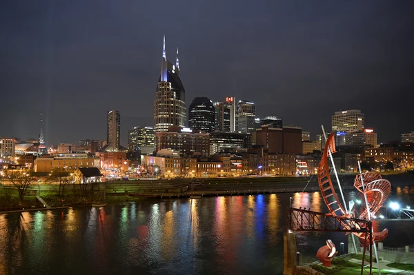 Downtown nashville, tennessee — Stock fotografie