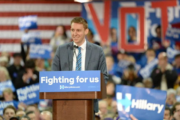 Hillary Clinton Campañas en St. Louis, Missouri, EE.UU. —  Fotos de Stock