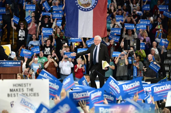 Reunião de Bernie Sanders em Saint Charles, Missouri Fotografia De Stock