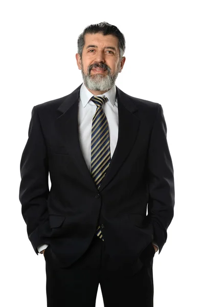 Retrato de hombre de negocios senior — Foto de Stock