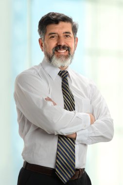 İspanyol işadamı iç ofis binası