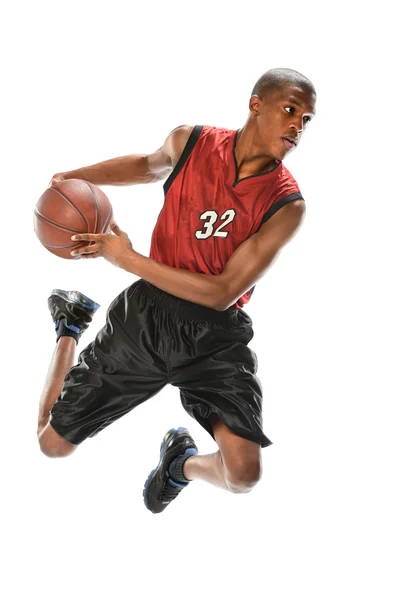 African American Basketball Player — Stock Photo, Image