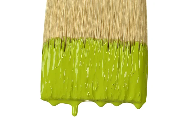 Paintbrush Dripping Paint — Stock Photo, Image