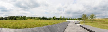 Flight 93 National Memorial outside Shanksville, PA clipart