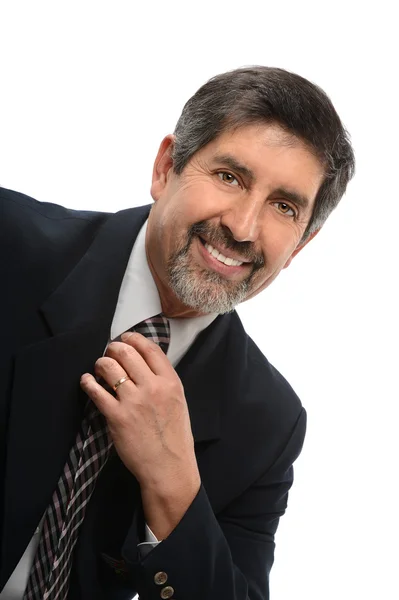 Portret van hispanic zakenman — Stockfoto