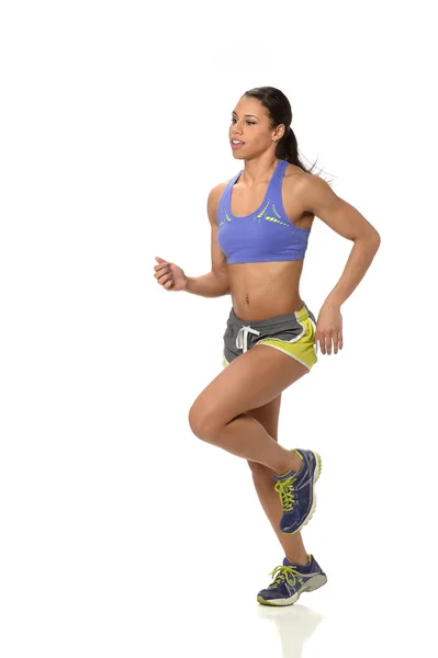 Young Woman Running — Stock Photo, Image