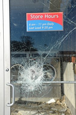 Ferguson Missouri protesto ele geçirilen topraklarda