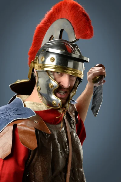 Soldat romain à l'épée — Photo